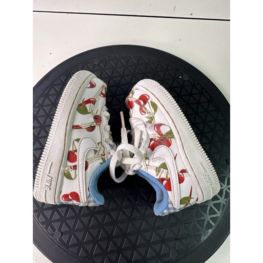 Nike Air Force 1 Toddler Size 5C “Cherry Picnic" Sneaker CJ4117-100 AF1 - Picture 7 of 10